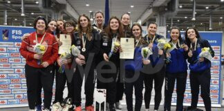 Spada: Trionfo a Piacenza. La spada femminile di Ravenna è campione d’Italia di A2 e promossa in massima serie!!!