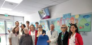 Donate due poltrone relax alla Pediatria di Ravenna dall’Associazione “Il Mosaico”