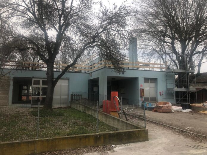 Lavori in corso all'asilo Mazzanti di Conselice, 7 marzo 2024 (1)