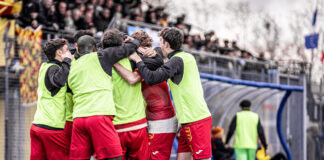 Calcio: I giallorossi calano il poker a Budrio