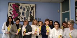 I Volontari IOR nelle strutture di cura della Romagna per un dono alle donne