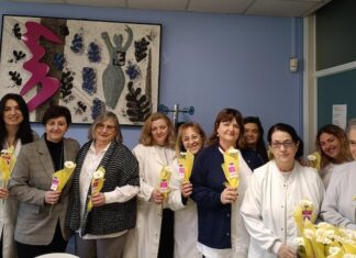 I Volontari IOR nelle strutture di cura della Romagna per un dono alle donne