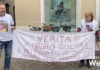 Nuovo presidio in Piazza dell’Aquila per i sostenitori di Mauro Guerra: “Vogliamo la verità”