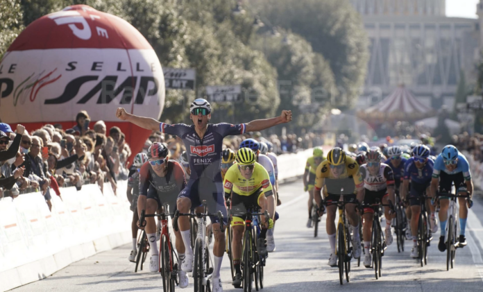 corsa ciclistica Coppi e Bartali