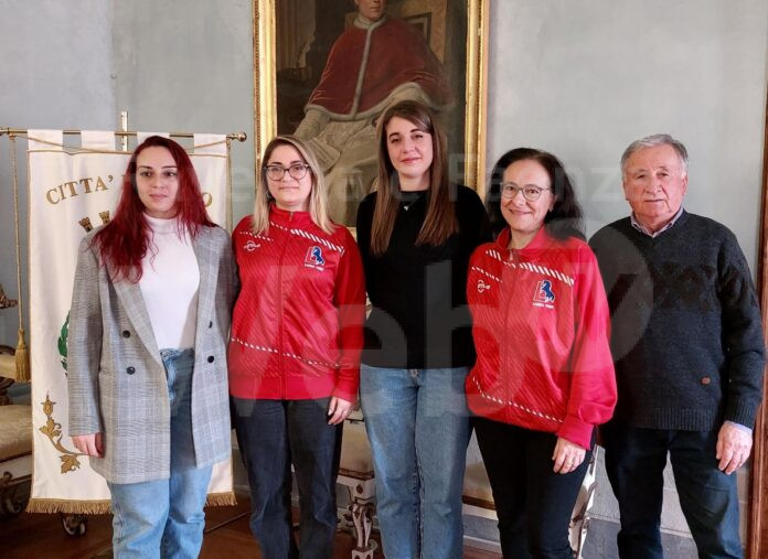 da sx a dx marika di nella valeria tafuri assessora gallegati barbara bordini lugo1982 ivan rossi