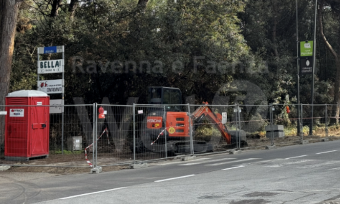 lavori marina romea ciclopedonale