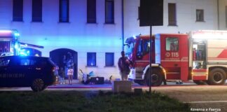 I Carabinieri mettono sotto sequestro la pizzeria andata a fuoco a Russi