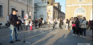 Presidio a Ravenna contro l’Organizzazione Mondiale della Sanità