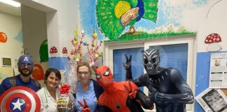 Donate Maxi Uova di Pasqua consegnate alle Pediatrie dell’Ausl Romagna da “The Marvel Friends”