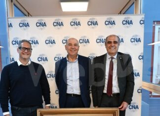 Un’opera di Ferriano Giardini, “La fuga” entra a far parte della collezione d’arte della CNA