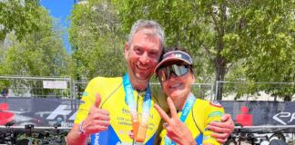 I Cerviaman alla conquista della Spagna: Debora Garavini e Andrea Ravaglia alla I Edizione di IronMan 70.30 di Valencia.