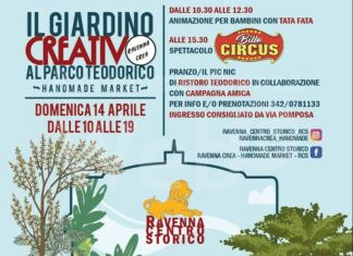 Al parco Teodorico Ravenna Centro Storico presenta il più grande evento creativo mai realizzato nella città di Ravenna
