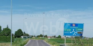 Lavori stradali sulla rotatoria lungo la SP 8 “Naviglio” a Cotignola. Interrotta la circolazione in notturna in tre strade provinciali