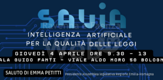 L’Assemblea legislativa regionale presenta SAVIA: l’Intelligenza Artificiale per la qualità delle leggi