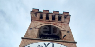 Restaurati i quadranti della Torre dell’Orologio di Brisighella