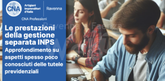 CNA Ravenna organizza un incontro prestazioni offerte dalla Gestione Separata dell’INPS