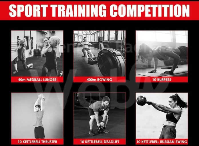 Sport training competition - La locandina(1)