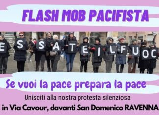 Casa delle Donne di Ravenna: Flash mob “Se vuoi la pace prepara la pace”