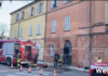 Incendio a Fusignano: evacuato un’intero edificio in pieno centro. Intossicati alcuni residenti