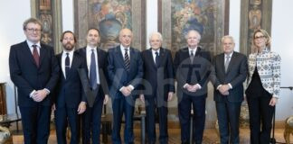 Incontro del Presidente Mattarella con una delegazione della FEduF. Presente il Presidente dell’ABI Antonio Patuelli
