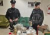 In casa 6 Kg di droga: arrestata coppia a Santerno