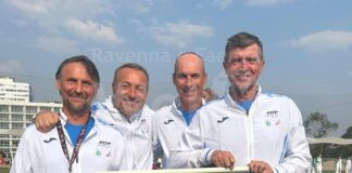 Mondiali Over 55 di tennis. Stasera l’Italia di Enrico Casadei in semifinale contro la Francia