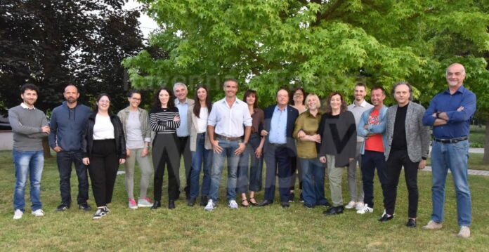 Sangiorgi e la sua squadra