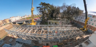 Un video in time-lapse ripercorre la costruzione del Ponte Bailey a Faenza