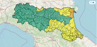 Dalla mezzanotte di oggi allerta meteo gialla per criticità idrogeologica e temporali