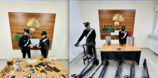 Droga, armi e banconote false. 4 denunce dai Carabinieri