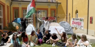 Gli studenti Pro Palestina occupano la Facoltà di Ingegneria a Ravenna