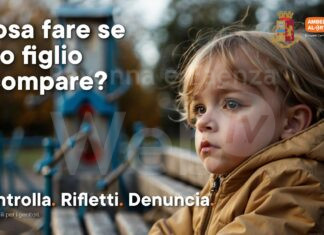 25 maggio 2024 -Giornata Internazionale per i Minori Scomparsi