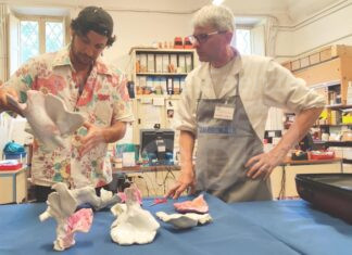 Al via la residenza di Guglielmo Maggini per la realizzazione di “Stairing” al MIC Faenza