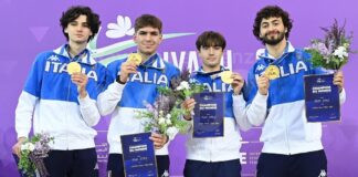 Scherma: Matteo Galassi Oro a squadre ai Mondiali “Under 20”