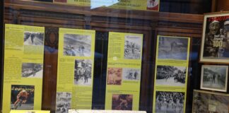 Michele Gordini e il Tour de France alla nuova mostra del Private Banking della Cassa