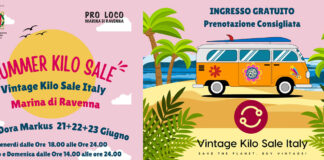 A Marina di Ravenna arriva la SUMMER KILO SALE, la fiera del Vintage … al chilo