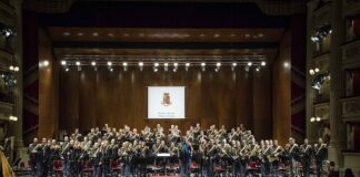 Riccardo Muti sul podio della Banda Musicale della Polizia di Stato
