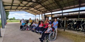 Conselice: gli ospiti di Jus Pascendi e Silvagni in visita all’azienda agricola Boschetto Vecchio