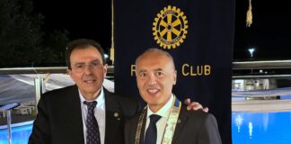 Passaggio delle consegne al Rotary Club Faenza: Scipione de Leonardis nuovo Presidente