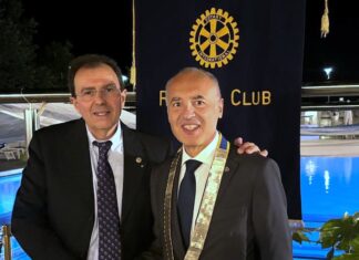 Passaggio delle consegne al Rotary Club Faenza: Scipione de Leonardis nuovo Presidente