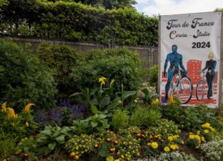 Cervia Città Giardino rende omaggio al Tour de France