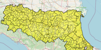 Allerta meteo gialla per temporali dalla mezzanotte di sabato 1 giugno alla mezzanotte di domenica 2
