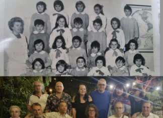 Si ritrovano dopo 48 anni dalla fine delle elementari nel 1975