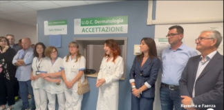 Inaugurati in Dermatologia a Ravenna nuovi ambulatori e una sala d’aspetto dedicata ad Enrico Gobbi