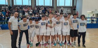La squadra Under15 Gold del Basket CerviaCesenatico è campione regionale