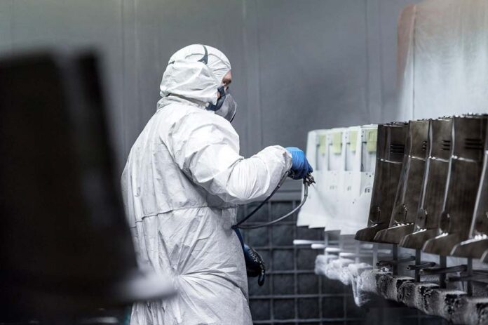 verniciatura industriale