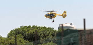 Operaio ferito da un tubo a Marina di Ravenna: trasportato in elicottero