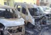 Lugo: Il piromane ha colpito ancora, 3 auto bruciate nella notte