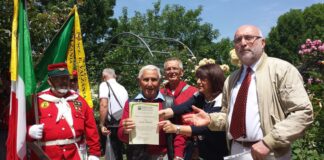 Da Ravenna al Gianicolo per piantare le rose di Anita
