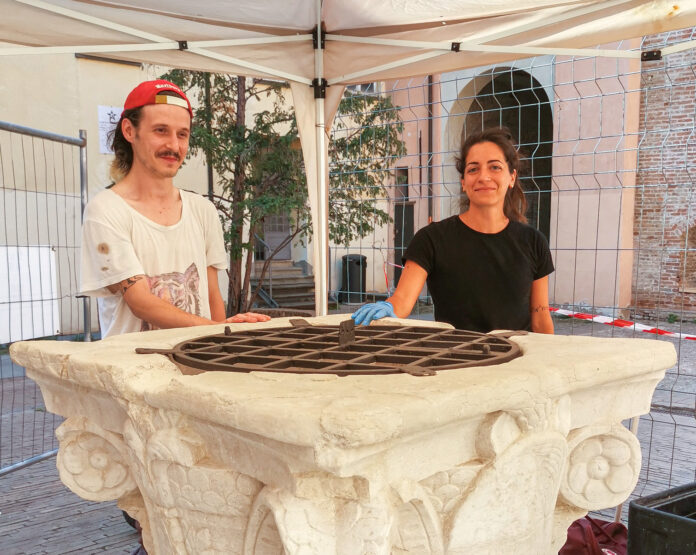 Restauro pozzo Rocca, 19 luglio 2024 (1)